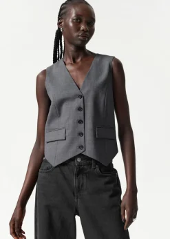 Gilet Habillé En Laine