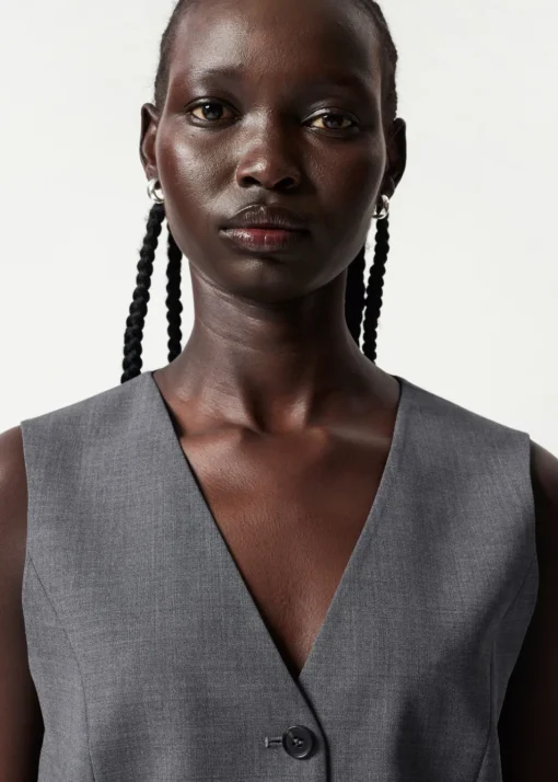 Gilet Habillé En Laine