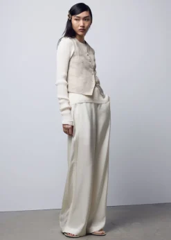 Gilet Habillé En Lin
