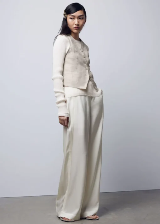 Gilet Habillé En Lin