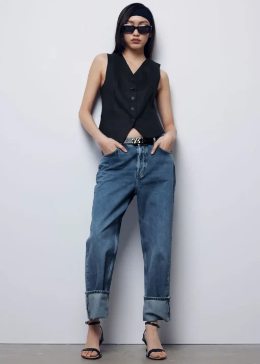 Gilet Habillé En Lin