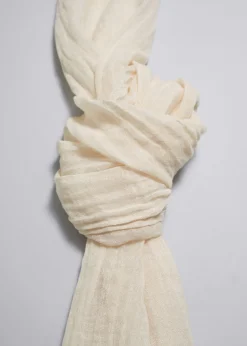 Grand Foulard En Lin