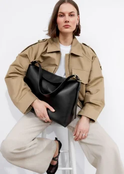 Grand Sac Porté épaule En Cuir