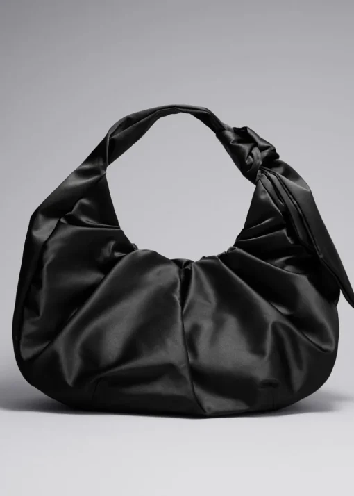 Grand Sac Porté épaule En Satin
