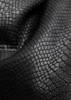 Grand Tote Bag En Cuir