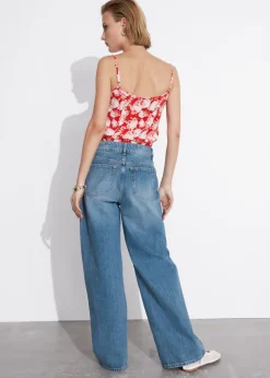 Haut à Bretelles Et Cordon De Serrage