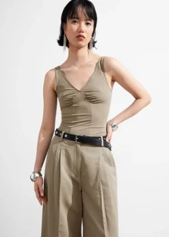 Haut à Décolleté Plongeant