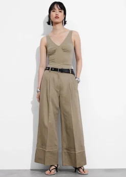 Haut à Décolleté Plongeant