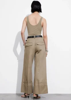 Haut à Décolleté Plongeant