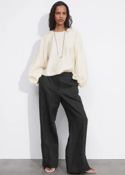 Haut à Manches Bouffantes