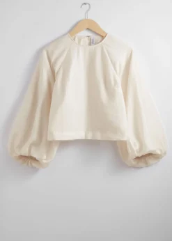 Haut à Manches Bouffantes