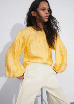 Haut à Manches Bouffantes