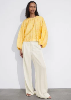 Haut à Manches Bouffantes