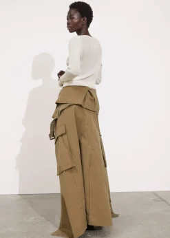 Haut Ajusté En Maille Côtelée