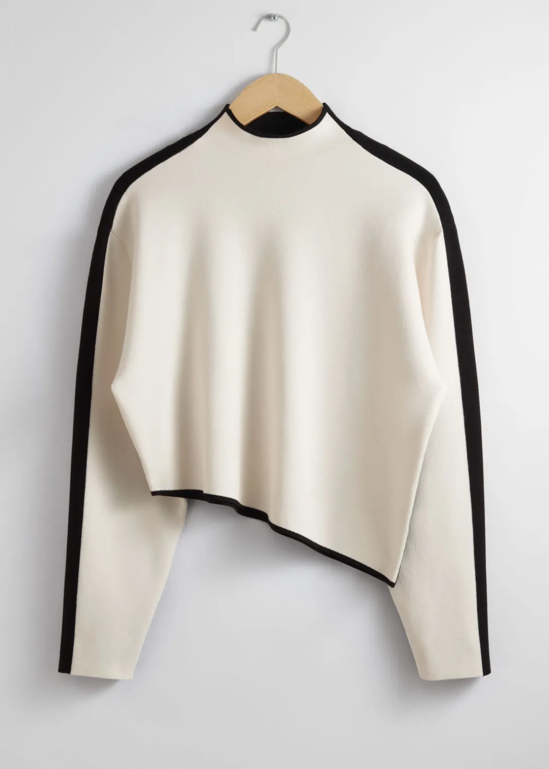 Haut Asymétrique Bicolore