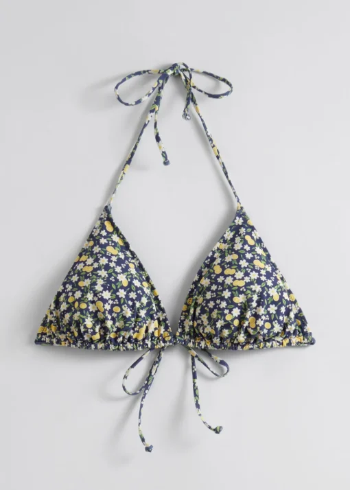 Haut De Bikini Triangle à Dos Nu