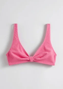 Haut De Bikini Triangle Texturé