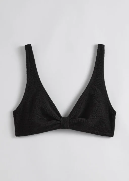Haut De Bikini Triangle Texturé