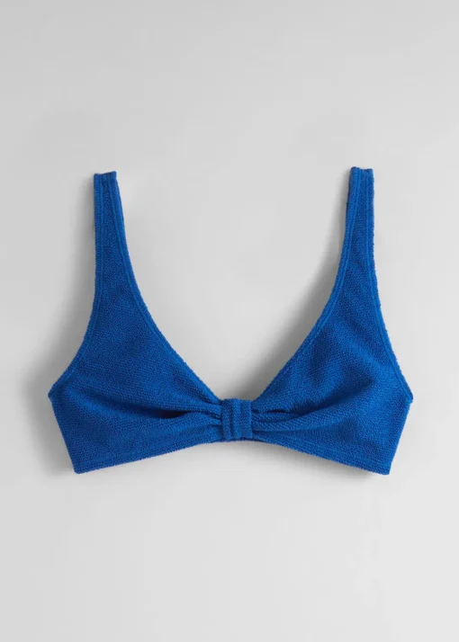 Haut De Bikini Triangle Texturé