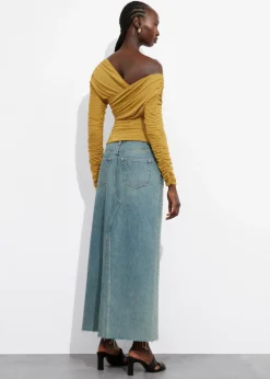 Haut Drapé Asymétrique