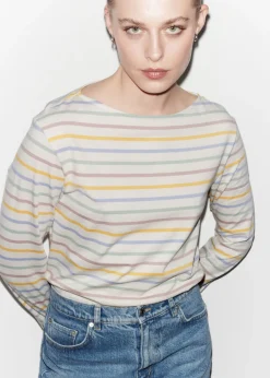 Haut Rayé Style Marin