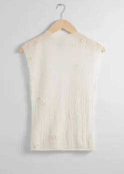 Haut Transparent Sans Manches