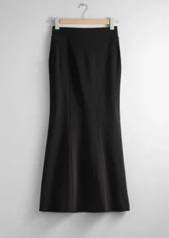 Jupe Longue Cannelée