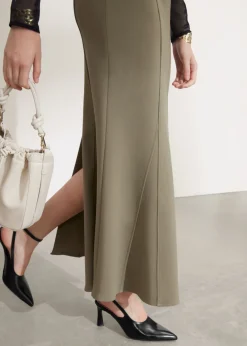 Jupe Longue Cannelée