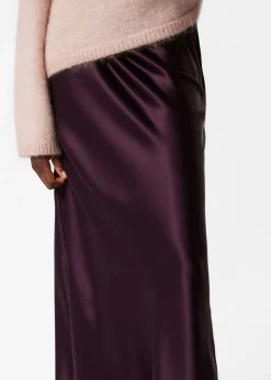 Jupe Longue En Satin