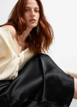 Jupe Longue En Satin