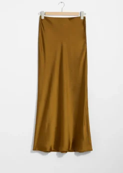 Jupe Longue En Satin