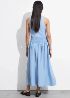 Jupe Midi Avec Taille à Smocks
