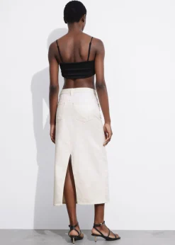 Jupe Midi En Jean