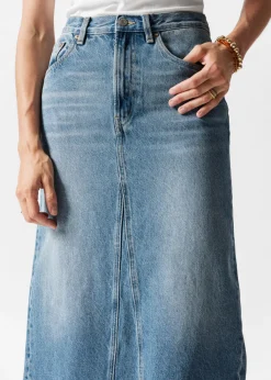 Jupe Midi En Jean