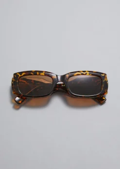 Lunettes De Soleil à Monture Rectangulaire