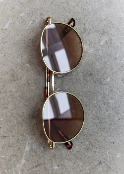 Lunettes De Soleil à Monture Ovale Fine