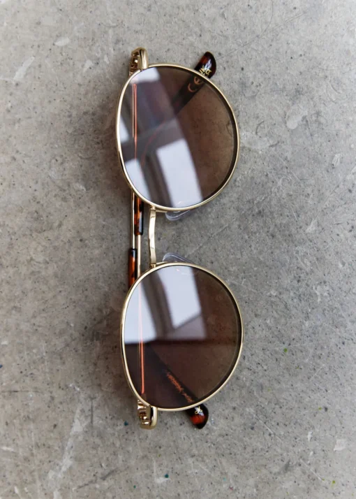 Lunettes De Soleil à Monture Ovale Fine