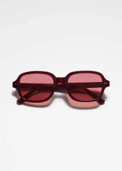 Lunettes De Soleil à Monture Rectangulaire