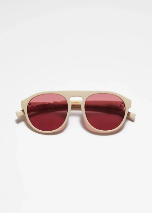 Lunettes De Soleil Arrondies De Style Aviateur