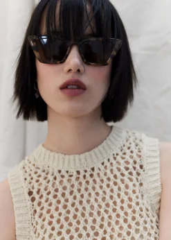 Lunettes De Soleil œil De Chat Angulaires