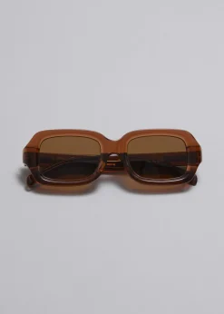 Lunettes De Soleil Ovales Et Polarisées