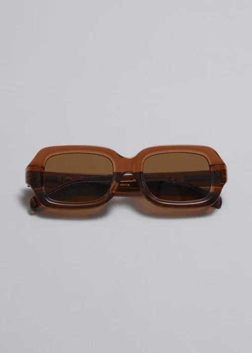 Lunettes De Soleil Ovales Et Polarisées