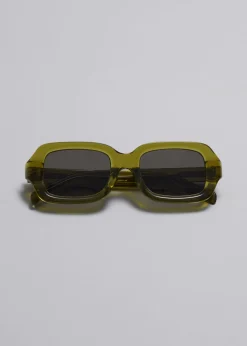 Lunettes De Soleil Ovales Et Polarisées