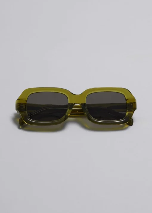 Lunettes De Soleil Ovales Et Polarisées