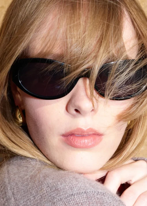 Lunettes De Soleil Ovales œil-de-chat