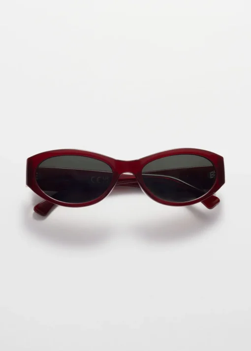Lunettes De Soleil Ovales œil-de-chat