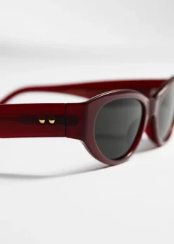 Lunettes De Soleil Ovales œil-de-chat