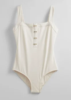 Maillot De Bain Boutonné