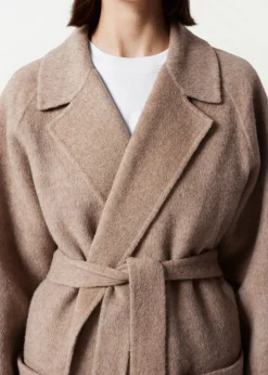 Manteau Ceinturé