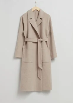 Manteau Ceinturé